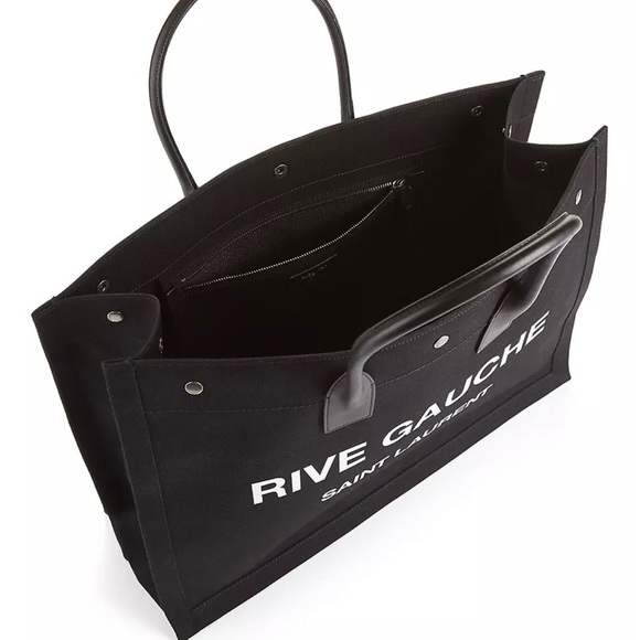 SAINT Laurent Rive Gauche Tote Like New with Dustbag - Picture 4 of 11